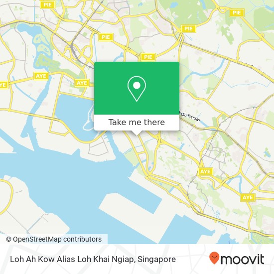 Loh Ah Kow Alias Loh Khai Ngiap, Clementi West St 2 Singapore 120729地图