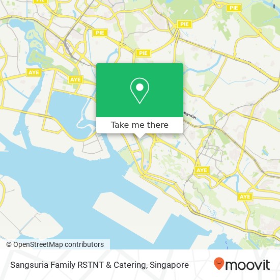 Sangsuria Family RSTNT & Catering, Singapore map