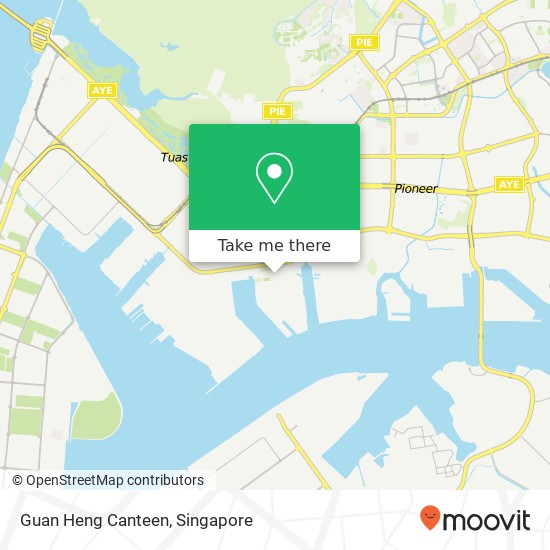 Guan Heng Canteen, Singapore map