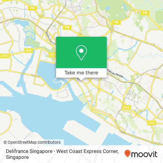 Delifrance Singapore - West Coast Express Corner, 181 West Coast Rd Singapore 127373 map