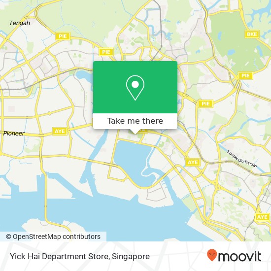 Yick Hai Department Store, Teban Gardens Rd Singapore地图