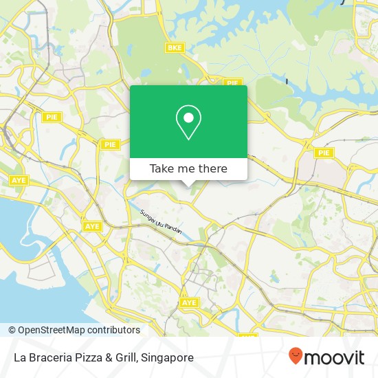 La Braceria Pizza & Grill, Greenleaf Ln Singapore 279462 map