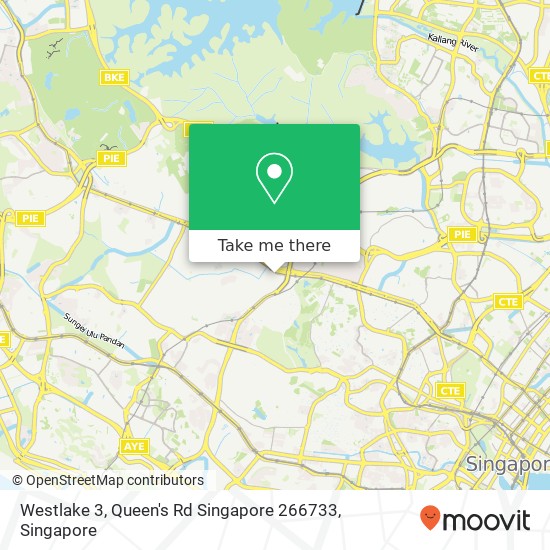 Westlake 3, Queen's Rd Singapore 266733地图