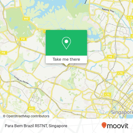 Para Bem Brazil RSTNT, Duke's Rd Singapore map