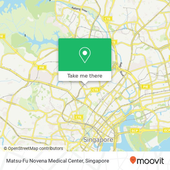 Matsu-Fu Novena Medical Center, Singapore map