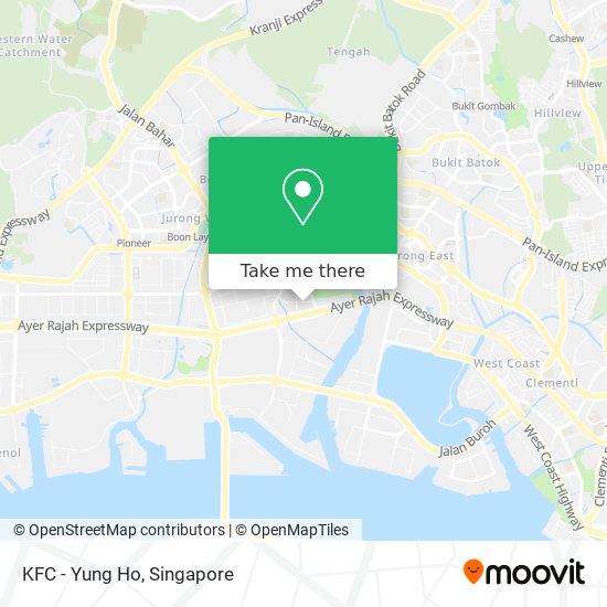 KFC - Yung Ho地图