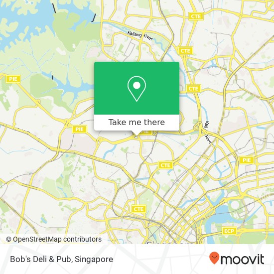 Bob's Deli & Pub, Singapore map
