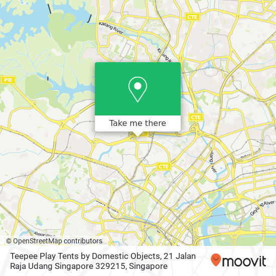 Teepee Play Tents by Domestic Objects, 21 Jalan Raja Udang Singapore 329215 map