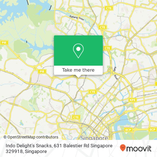 Indo Delight's Snacks, 631 Balestier Rd Singapore 329918 map