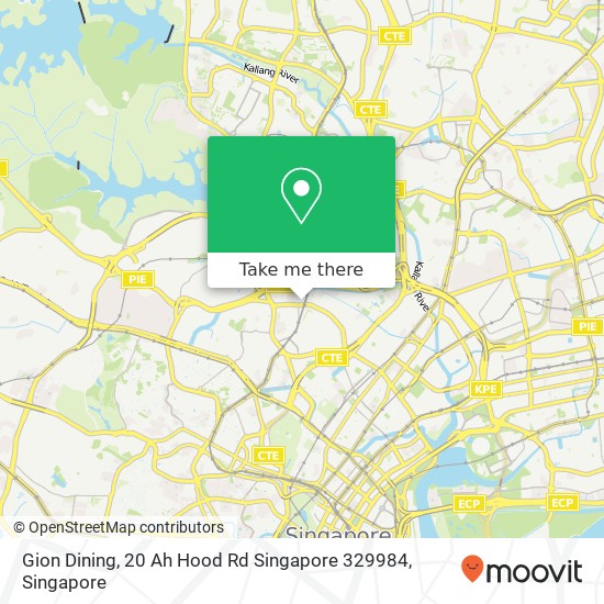 Gion Dining, 20 Ah Hood Rd Singapore 329984 map