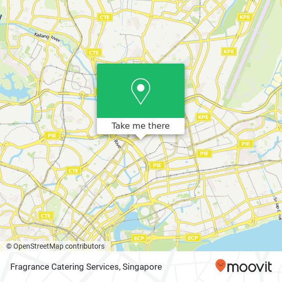 Fragrance Catering Services, Singapore map