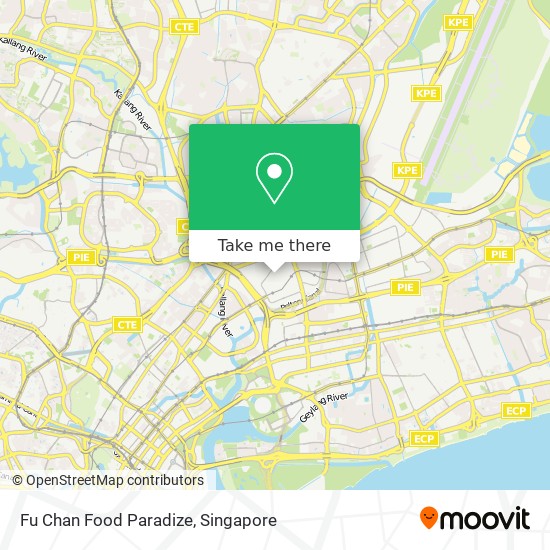 Fu Chan Food Paradize map