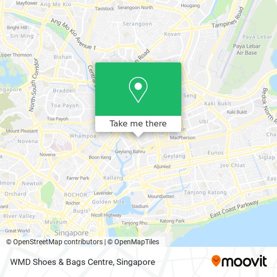 WMD Shoes & Bags Centre map