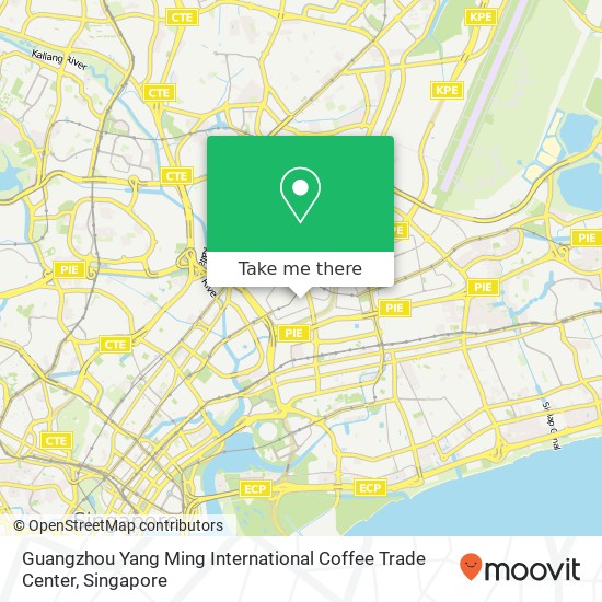 Guangzhou Yang Ming International Coffee Trade Center, Singapore map