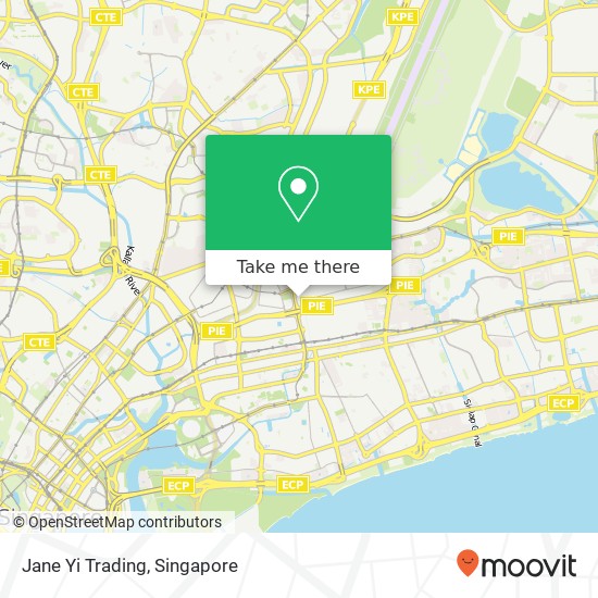 Jane Yi Trading, Singapore map
