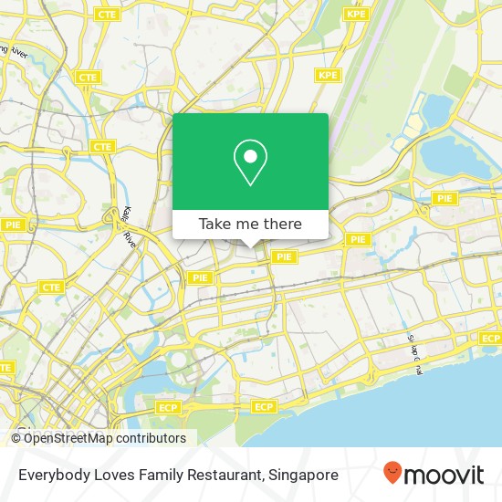 Everybody Loves Family Restaurant, Circuit Rd Singapore 370071地图