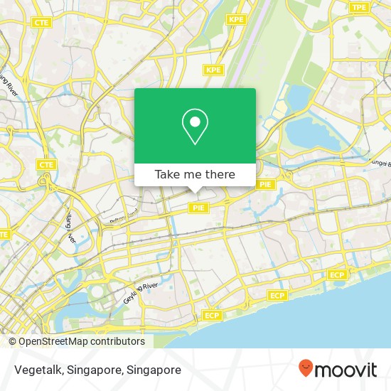 Vegetalk, Singapore map