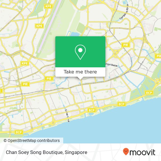 Chan Soey Song Boutique, 40 Chai Chee Ave Singapore 461040 map