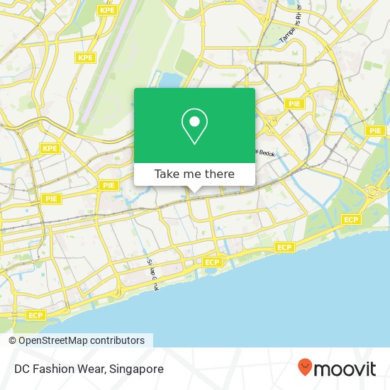 DC Fashion Wear, Singapore map