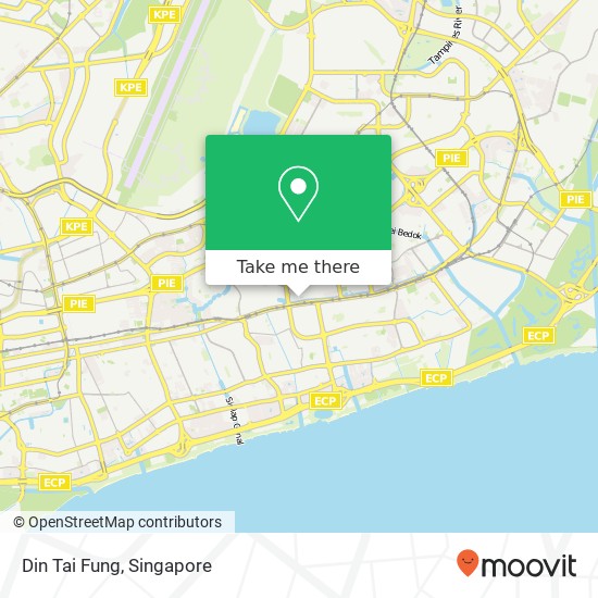 Din Tai Fung, Singapore map