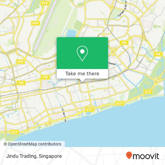 Jindu Trading, New Upp Changi Rd Singapore map