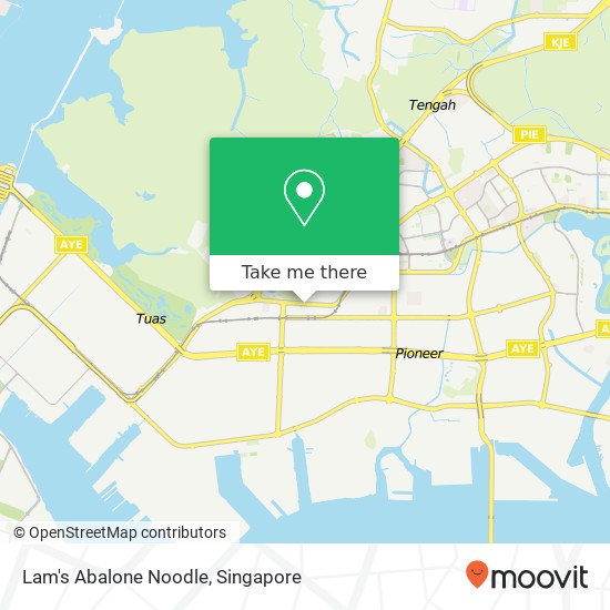 Lam's Abalone Noodle, Upp Jurong Rd Singapore map
