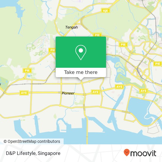 D&P Lifestyle, 348 Jalan Boon Lay Singapore map