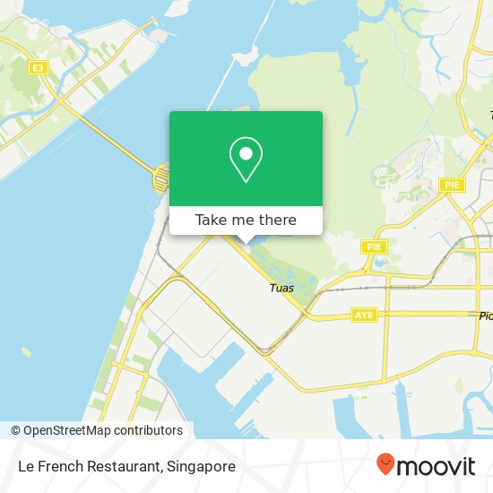 Le French Restaurant, 450 Jalan Ahmad Ibrahim Singapore 639932 map