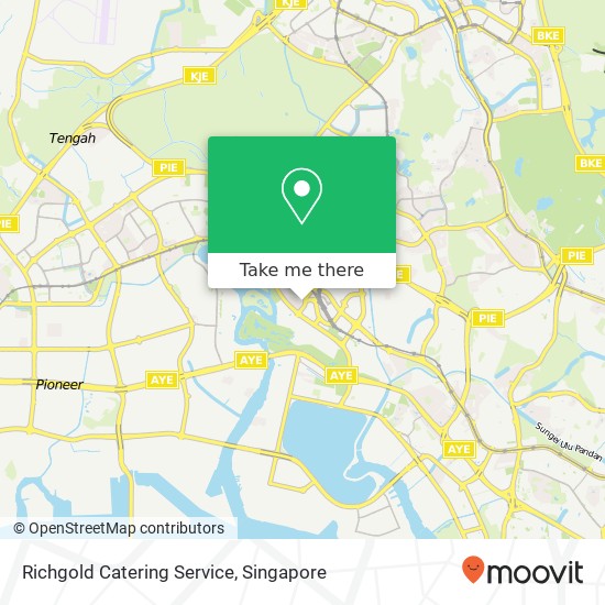 Richgold Catering Service, Jurong East St 13 Singapore map