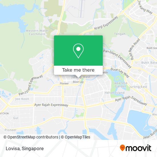 Lovisa map