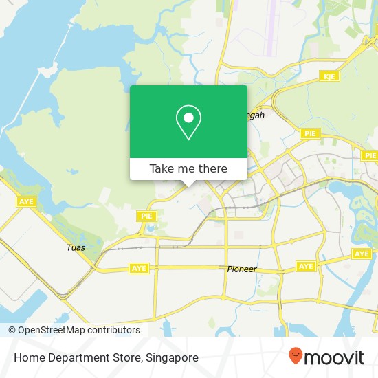 Home Department Store, Singapore map