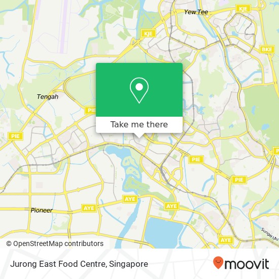 Jurong East Food Centre, Singapore map