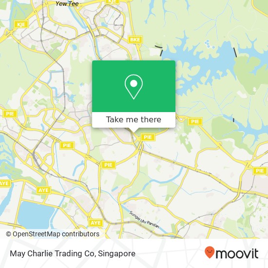 May Charlie Trading Co, Jalan Anak Bukit Singapore map