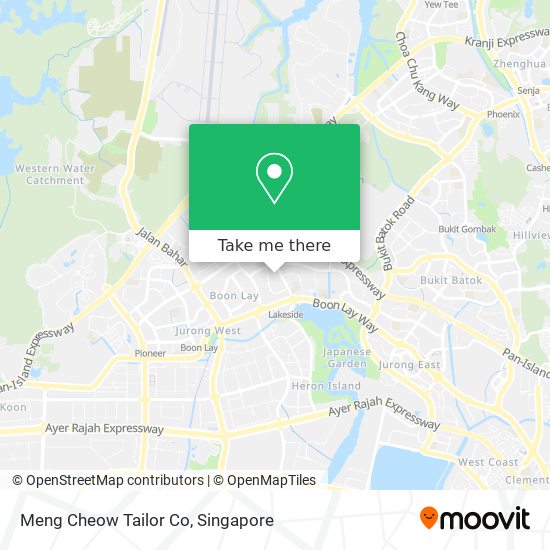 Meng Cheow Tailor Co map