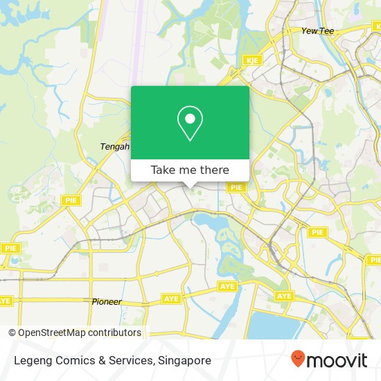 Legeng Comics & Services map