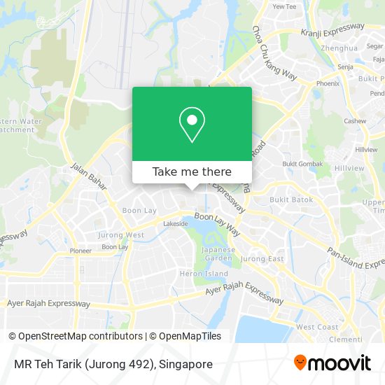 MR Teh Tarik (Jurong 492)地图