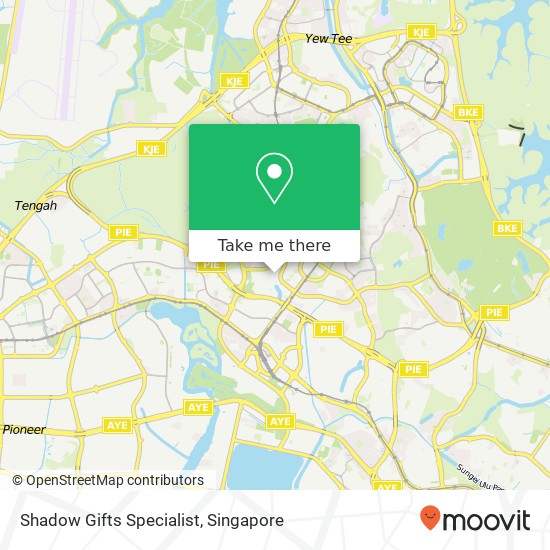 Shadow Gifts Specialist, 150 Bukit Batok St 11 Singapore 650150 map