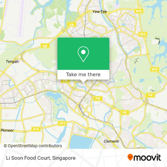 Li Soon Food Court map