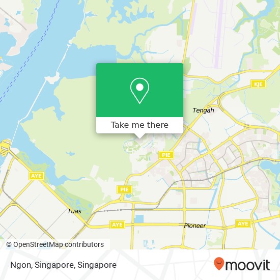 Ngon, Singapore map