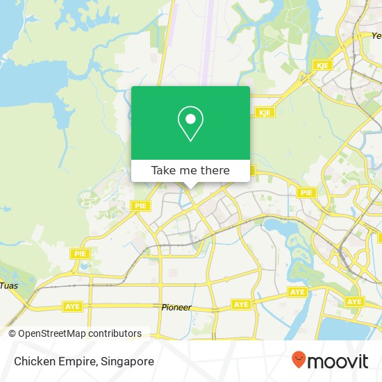 Chicken Empire, Jurong West St 24 Singapore map