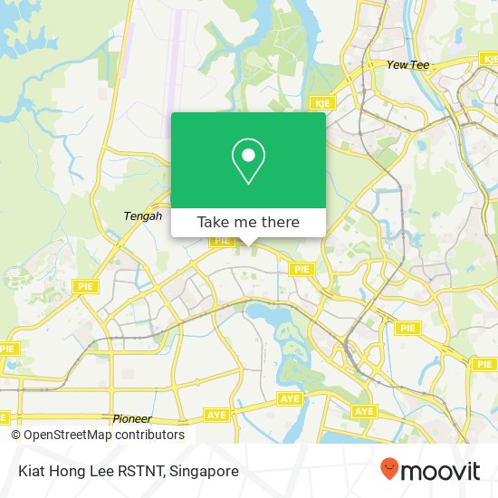 Kiat Hong Lee RSTNT, Jurong West St 42 Singapore map