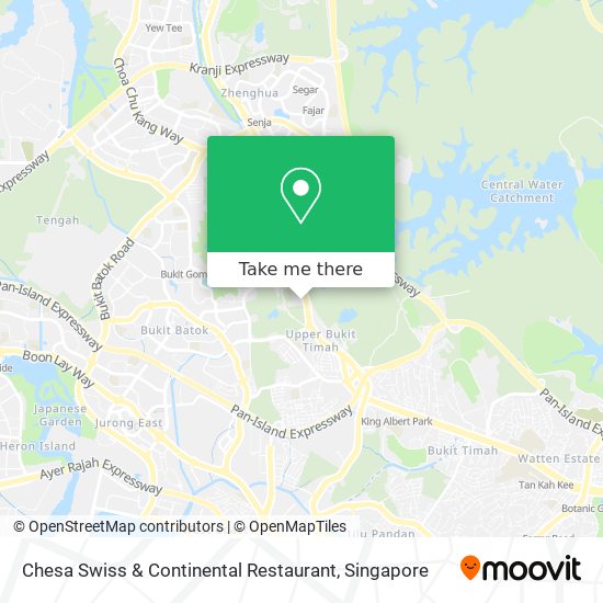 Chesa Swiss & Continental Restaurant map