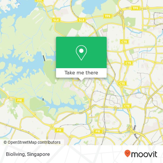 Bioliving, Sin Ming Ln Singapore map