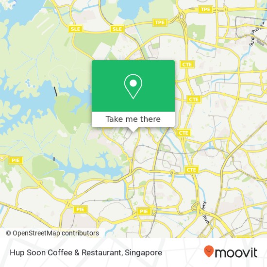 Hup Soon Coffee & Restaurant, 22 Sin Ming Rd Singapore map