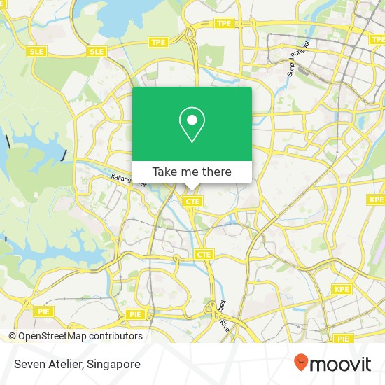 Seven Atelier, Singapore map