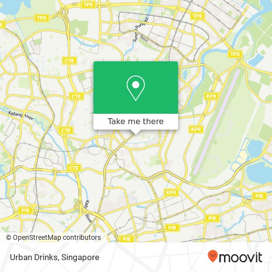 Urban Drinks map