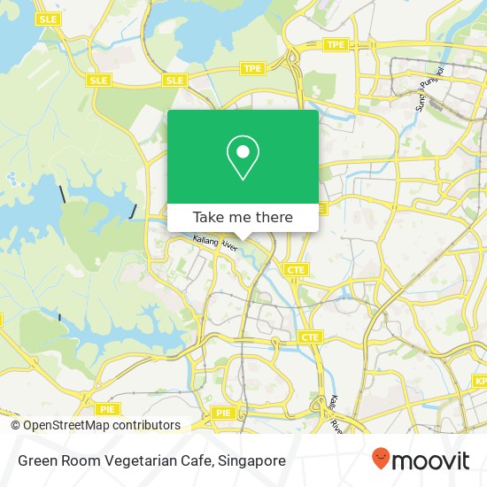 Green Room Vegetarian Cafe, Singapore map