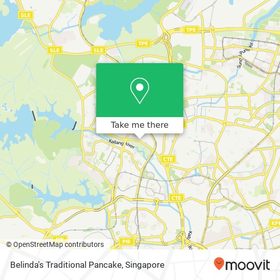Belinda's Traditional Pancake, Ang Mo Kio Ave 1 Singapore map