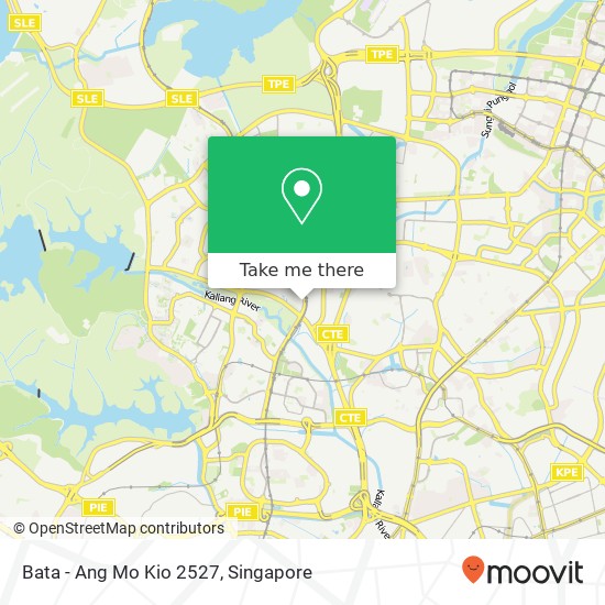 Bata - Ang Mo Kio 2527, Ang Mo Kio Ave 8 Singapore 569810 map