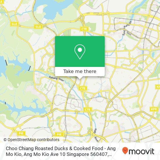 Choo Chiang Roasted Ducks & Cooked Food - Ang Mo Kio, Ang Mo Kio Ave 10 Singapore 560407地图